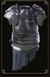 Dark iron plate